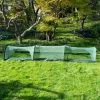 GARDENSKILL Pro Gro' Net Grow Tunnel Cloche & Plant Cover – 3m Long X 0.75m Wide X 0.5m High