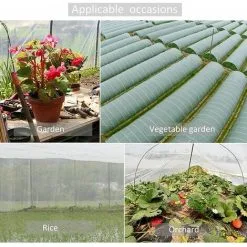 GTA Garden Insect Nets Fine Mesh Plant Antibird Net Insect Protection,Garden Insect Nets Fine Mesh Plant Antibird Net Insect Protection Net Greenhouse Protective Netting Grow Tunnel Garden Netting Fine Me -Indoor Flower Pot 85878058 3
