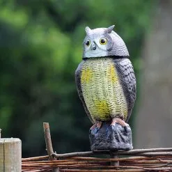 Defenders Wind-Action Owl -Indoor Flower Pot 87185296 3