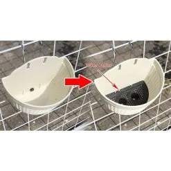 ERHOPE Self-Watering Hanging Planter Pot With Water Reservoir For Wall Or Garden Decoration 25 X 16.5 X 15 Cm,Brown 10 ERHOPE Self-Watering Hanging Planter Pot With Water Reservoir For Wall Or Garden Decoration 25 X 16.5 X 15 Cm,Brown -Indoor Flower Pot 87621372 4