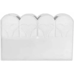 ERHOPE 1pc Garden Edging Mold Plastic DIY Flowerbed Mold Concrete Brick Edging Block Mold Decoration For Lawn Yard