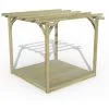 Forest & Garden 8’ X 8’ Forest Pergola Decking Kit No. 1 (2.4m X 2.4m) 1 Forest & Garden 8’ X 8’ Forest Pergola Decking Kit No. 1 (2.4m X 2.4m) -Indoor Flower Pot 89367422 1