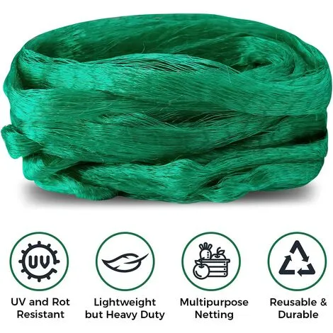 BOED Garden Net,Pond Net For Plants Trees Fruits Vegetables Flowers Crop Ponds Against Birds 4M X 10M 4 BOED Garden Net,Pond Net For Plants Trees Fruits Vegetables Flowers Crop Ponds Against Birds 4M X 10M - Image 2