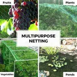 BOED Garden Net,Pond Net For Plants Trees Fruits Vegetables Flowers Crop Ponds Against Birds 4M X 10M 9 BOED Garden Net,Pond Net For Plants Trees Fruits Vegetables Flowers Crop Ponds Against Birds 4M X 10M -Indoor Flower Pot 90738716 3