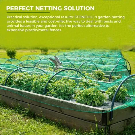 BOED Garden Net,Pond Net For Plants Trees Fruits Vegetables Flowers Crop Ponds Against Birds 4M X 10M 6 BOED Garden Net,Pond Net For Plants Trees Fruits Vegetables Flowers Crop Ponds Against Birds 4M X 10M - Image 4