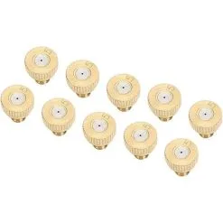 SWYEOOT 10pcs Brass Mist Nozzle, Brass Low Pressure Atomizing Sprayer Nozzle Sprinkle Water Misting, 0.5mm 11 SWYEOOT 10pcs Brass Mist Nozzle, Brass Low Pressure Atomizing Sprayer Nozzle Sprinkle Water Misting, 0.5mm -Indoor Flower Pot 92333234 5