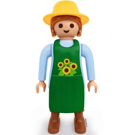 Gardener Sunflower PLAYMOBIL XXL Height 62.5 Cm LECHUZA 3 Gardener Sunflower PLAYMOBIL XXL Height 62.5 Cm LECHUZA