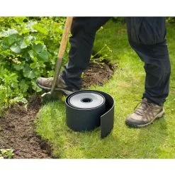 Garden Border Edging 0.075x10 M 3 Mm Black Nature 9 Garden Border Edging 0.075x10 M 3 Mm Black Nature -Indoor Flower Pot 92693445 3