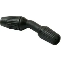 XINUY Cone Weed Killer Spray Nozzles Spare Parts Fan Shaped Nozzles Professional System Syringes For Watering And Cleaning (1 Pcs, Black)