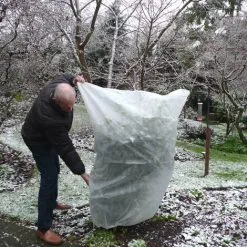 GARDENSKILL Total Protection Fleece Frost Jacket For Plants, Trees & Shrubs – 1.25m Wide X 1.85m High -Indoor Flower Pot 9366207 3