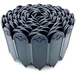 GARDENSKILL Lawn Edging Flexible Garden Border Edger Roll For Grass Flower Beds Paths Landscaping - 10m L