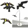 HEGUYEY Birds Scarer Repeller Flying Hawk Kite For Garden Scarecrow Yard Home Decoration 1pcs -Indoor Flower Pot 94386943 1