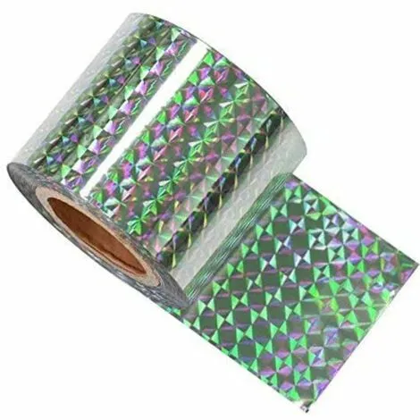 NICEONE 4.8cm80M Bird Control Tape Double-sided Pigeon Control Tape Double-sided Bird Control Tape Repelling Birds Holographic Glowing To Scare Birds And Birds 5 NICEONE 4.8cm80M Bird Control Tape Double-sided Pigeon Control Tape Double-sided Bird Control Tape Repelling Birds Holographic Glowing To Scare Birds And Birds - Image 3