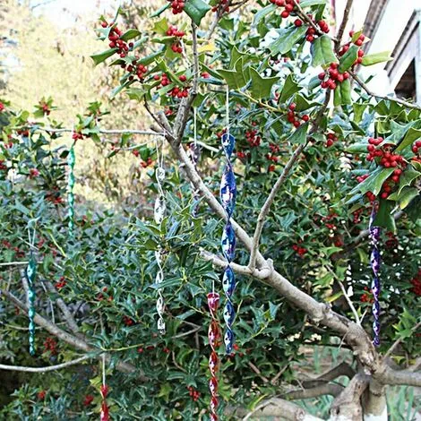 NICEONE Bird Repeller, 12 Pieces Bird Scarecrow Bird Scarer Wind Reflective Wind Spiral Rotating Repeller For Scaring Birds, 6 Colors (30CM) 7 NICEONE Bird Repeller, 12 Pieces Bird Scarecrow Bird Scarer Wind Reflective Wind Spiral Rotating Repeller For Scaring Birds, 6 Colors (30CM) - Image 5