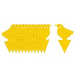 TUMALAGIA 100 Pieces Of Self-adhesive Legionnaire's Board Sticker For Trapping Fruit Flies