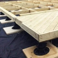 TUMALAGIA Pedestal Terrace Tiles Adjustable In Height 18-30mm Terrace Bearing Adjustable Foot For WPC Wood Plastic, Terrace Substructure Terrace Slabs 10 Pieces -Indoor Flower Pot 95580434 4