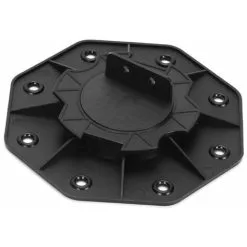 TUMALAGIA Pedestal Bearing 10 Pieces, Height-adjustable 18MM-30MM For Terrace Boards Outside, Plastic Adjustable Foot Terrace, Aluminum And Wood, Terrace Bearing, Adjustable, Terrace Slabs, Terrace Tiles