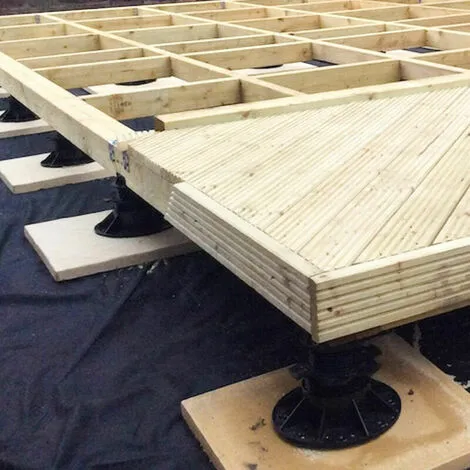 TUMALAGIA Pedestal Bearing 60-140mm Terrace Tiles WPC Terrace Bearing Terrace Support Substructure Supporting Foot Rotating Foot Terrace Support 10x 6 TUMALAGIA Pedestal Bearing 60-140mm Terrace Tiles WPC Terrace Bearing Terrace Support Substructure Supporting Foot Rotating Foot Terrace Support 10x - Image 4