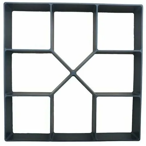 GTA Plastic 40 X 40 Cm For Garden Paving Mold Deck Driveway Patio Concrete Sidewalk Cement Reusable Paving Mold DIY Formwork Mold 3 GTA Plastic 40 X 40 Cm For Garden Paving Mold Deck Driveway Patio Concrete Sidewalk Cement Reusable Paving Mold DIY Formwork Mold