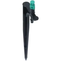 PRÉNFLE Drip Sprinkler Head, Irrigation Dripper Adjustable ABS For Botany For Flower For Lawn For Gardening(180 Degrees With Plunger) -Indoor Flower Pot 95965996 3