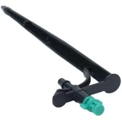 PRÉNFLE Drip Sprinkler Head, Irrigation Dripper Adjustable ABS For Botany For Flower For Lawn For Gardening(180 Degrees With Plunger) -Indoor Flower Pot 95965996 4