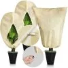XINUY Winter Protection For Plants Frost Protection, 2pcs Plant Protection Bag Winter Potted Plant Protection Hood, Winter Protection For Potted Plants, With Drawstring -Indoor Flower Pot 96085538 1