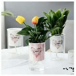 GTA Self-Watering Flowerpot - Ceramic - Double Layer - Creative - For Indoor And Outdoor, D 10 GTA Self-Watering Flowerpot - Ceramic - Double Layer - Creative - For Indoor And Outdoor, D -Indoor Flower Pot 96189906 4
