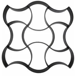 Soleil Garden Pavement Mould, Concrete Stepping Stone Road Manually Making Paver DIY Maker For Patio Yard Balconies