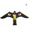 DECKON Bird Repellent Kite - Extendable Bird Scarecrow - Flying Falcon Dragon - For Birds For Garden And Farm