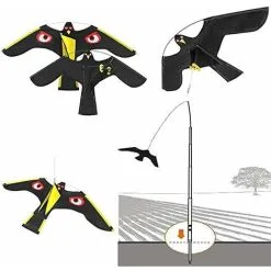 DECKON Bird Repellent Kite - Extendable Bird Scarecrow - Flying Falcon Dragon - For Birds For Garden And Farm -Indoor Flower Pot 96460431 3