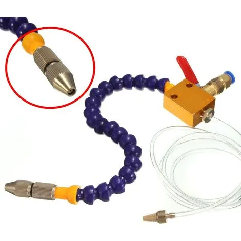 MEZHENG 8 Mm CNC Lubrication Spray System Air Hose Drilling Rig For Cooling Machine 4 MEZHENG 8 Mm CNC Lubrication Spray System Air Hose Drilling Rig For Cooling Machine - Image 2