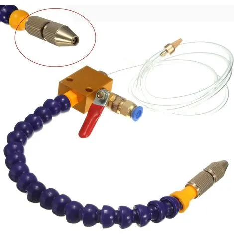 MEZHENG 8 Mm CNC Lubrication Spray System Air Hose Drilling Rig For Cooling Machine 5 MEZHENG 8 Mm CNC Lubrication Spray System Air Hose Drilling Rig For Cooling Machine - Image 3