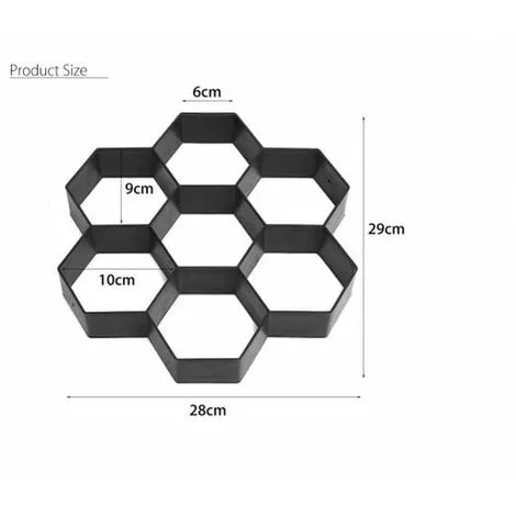 GTA Paving Mould, Plastic Garden Cement Stone Pastoral Cement Paving, Granite Mould, Concrete Paving (6 Mould) 4 GTA Paving Mould, Plastic Garden Cement Stone Pastoral Cement Paving, Granite Mould, Concrete Paving (6 Mould) - Image 2
