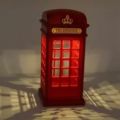 GTA Table Lamps, Decorative Lights, LED Night Lights Retro London Telephone Booth Bedside Lamp 9 GTA Table Lamps, Decorative Lights, LED Night Lights Retro London Telephone Booth Bedside Lamp -Indoor Flower Pot 97702723 3