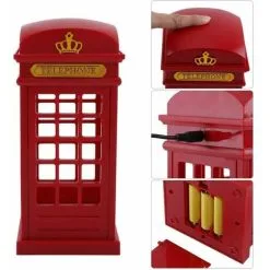GTA Table Lamps, Decorative Lights, LED Night Lights Retro London Telephone Booth Bedside Lamp 11 GTA Table Lamps, Decorative Lights, LED Night Lights Retro London Telephone Booth Bedside Lamp -Indoor Flower Pot 97702723 5