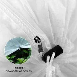 PENY Plant Protection, Non-woven Winter Veil For Garden Plants, Plant Frost Protection Winter Cover, Plant Bag, Reusable And Washable 80100cm Fontainebleau White -Indoor Flower Pot 97814567 3