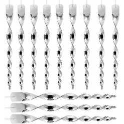 DECKON 12 Pieces Bird Scarer 30cm Pigeon Repeller 360 Degree Bird Repeller, Spiral Reflective Bird Scarer, For Balcony, Fruit Trees, Vegetable Garden
