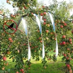 Bird Repellent Tape, 4.8cm X 80m Holographic Bird Tape To Keep Away Pigeons, Ducks, Crows Reflective Tape -Indoor Flower Pot 98819512 5