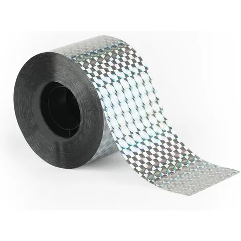 Way Holographic Reflective Bird Repellent Tape - 80m X 4.8cm - To Scare Birds 3 Way Holographic Reflective Bird Repellent Tape - 80m X 4.8cm - To Scare Birds